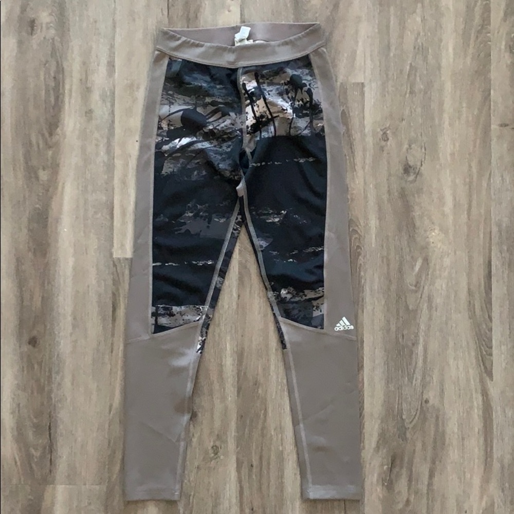 Adidas techfit printed long tights